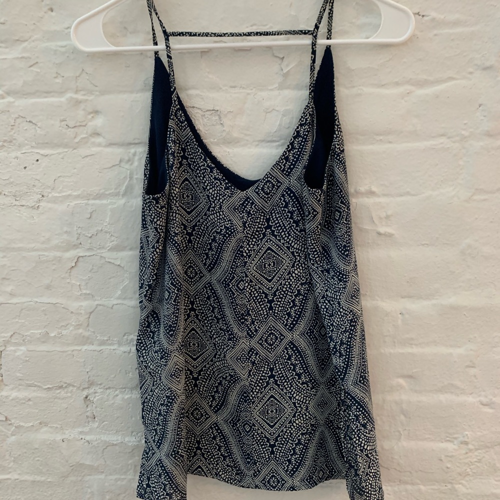 H&M Blue Patterned Tank Top - Picture 2 of 4